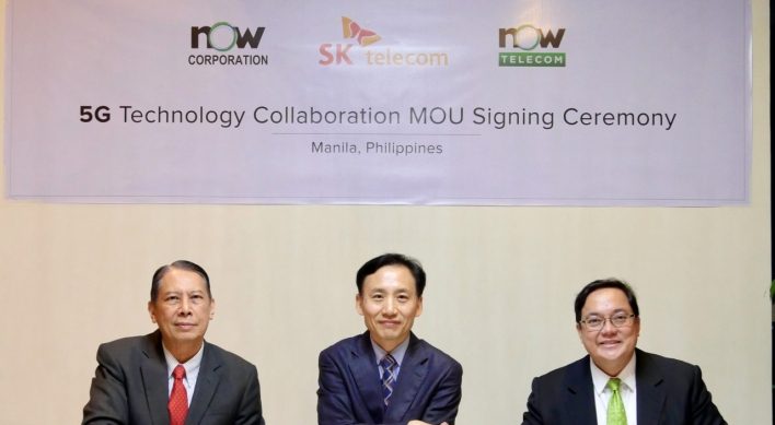 SKT forms partnership to build 5G networks in Philippines