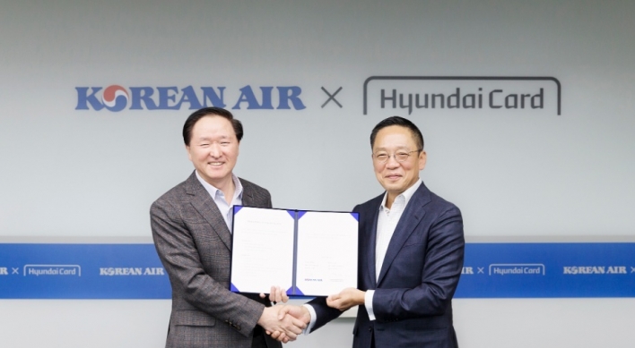 Hyundai Card, Korean Air launch private label credit card