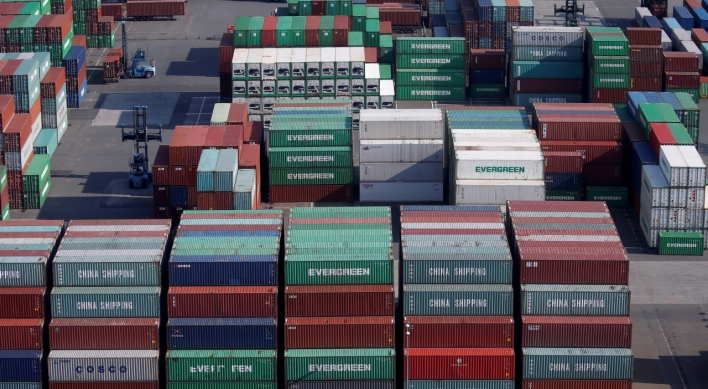 Korea's exports up 21.9% in first 10 days of March