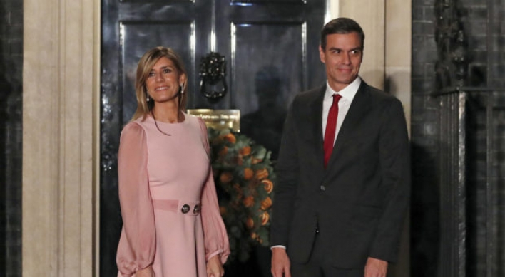 Wife of Spain's prime minister tests positive for virus
