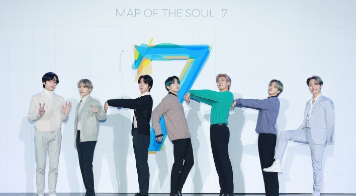 BTS' 'Map of the Soul: 7' drops to 11th on Billboard 200