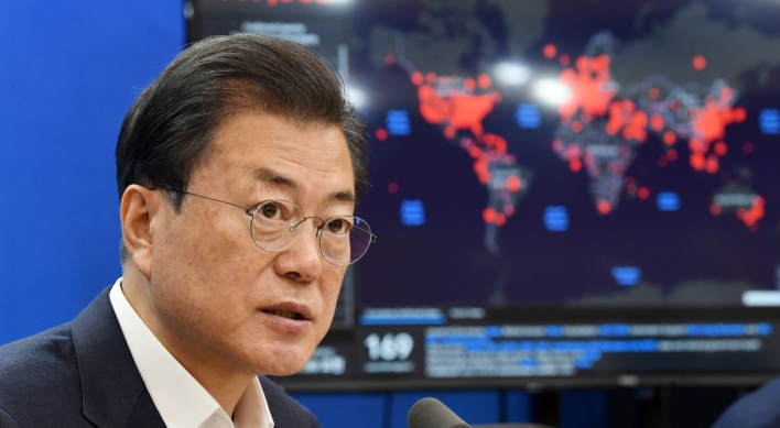 Moon to join G-20 virtual summit on coronavirus response, share S. Korea's strategy