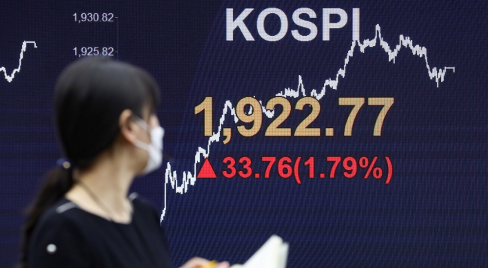 Seoul stocks rebound 1.8% on stimulus hopes, eased virus woes