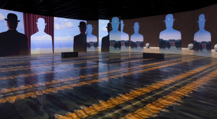 Art, tech merge at ‘Inside Magritte’ in Seoul