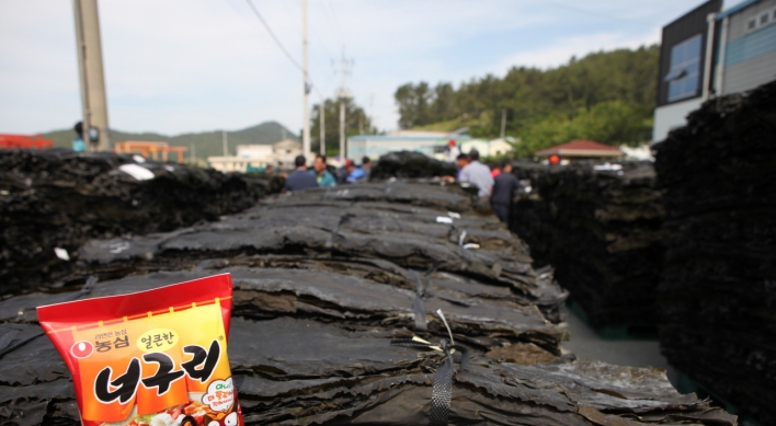 Nongshim buys more kelps to meet surging demand for chapaguri