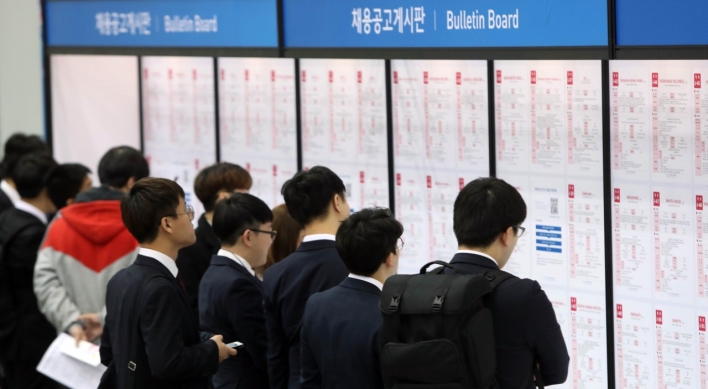 S. Korea's jobless rate surges to 10-year high amid pandemic