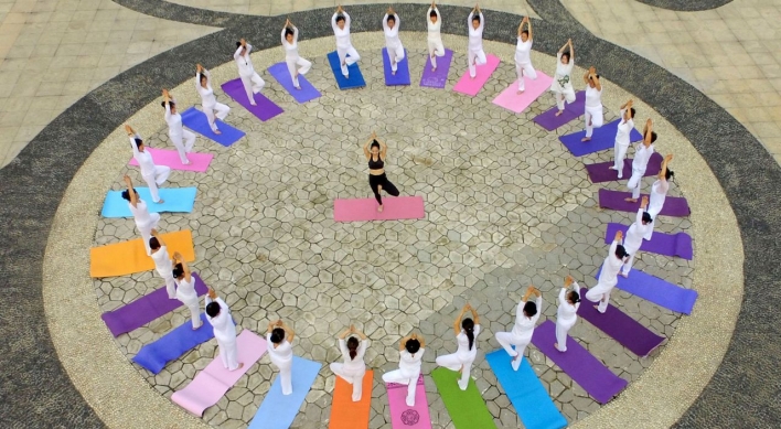 [Photo News] Celebrating International Yoga Day