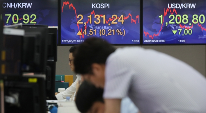 After choppy session, Seoul stocks end higher on eased Sino-American trade woes