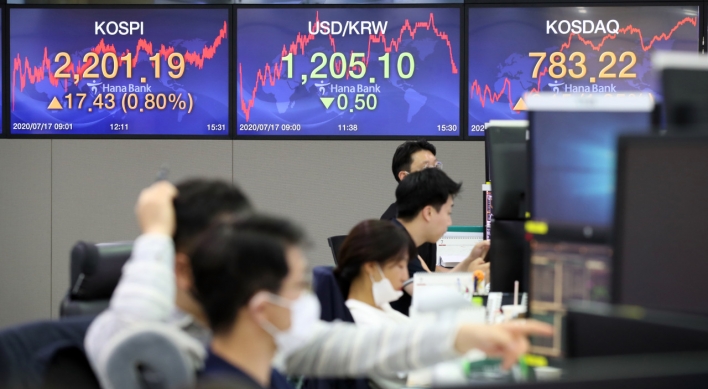 Seoul stocks close higher on stimulus hopes