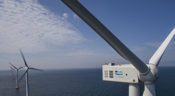 Doosan Heavy eyes sales of W1tr from offshore wind power business by 2025
