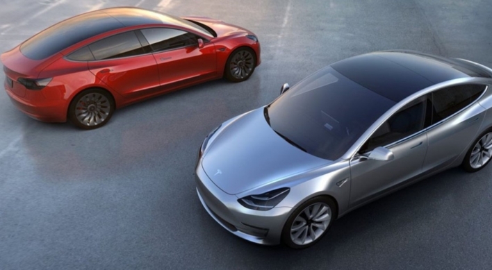Tesla Model 3 on hire in Seoul: SK Rent-a-Car