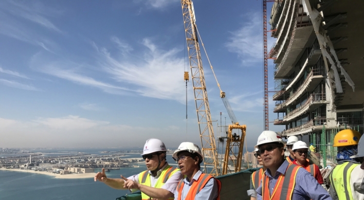 Ssangyong E&C chief travels to Dubai to oversee $1b hotel project