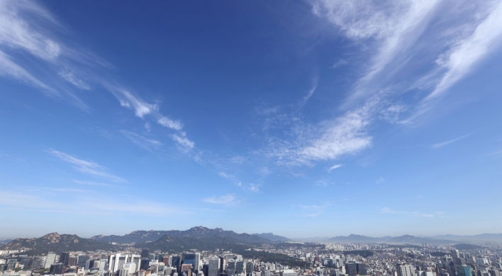 [Photo News] Clear autumn sky of Seoul