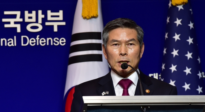 Defense chief reiterates military readiness for any NK provocation
