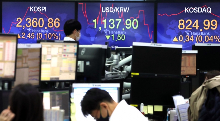 Seoul stocks increase for 3rd session on US stimulus optimism