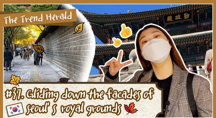 [Video] Gliding down the facades of Seoul’s royal grounds