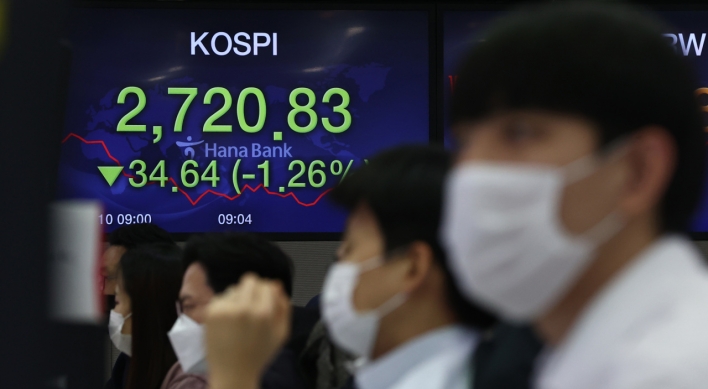 Seoul stocks open lower on Facebook lawsuit, allergy cases in British vaccination