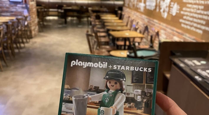 Starbucks Korea rolls out limited Playmobil figurines