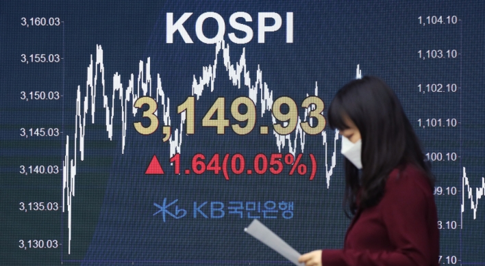 Seoul stocks end almost flat amid valuation pressure
