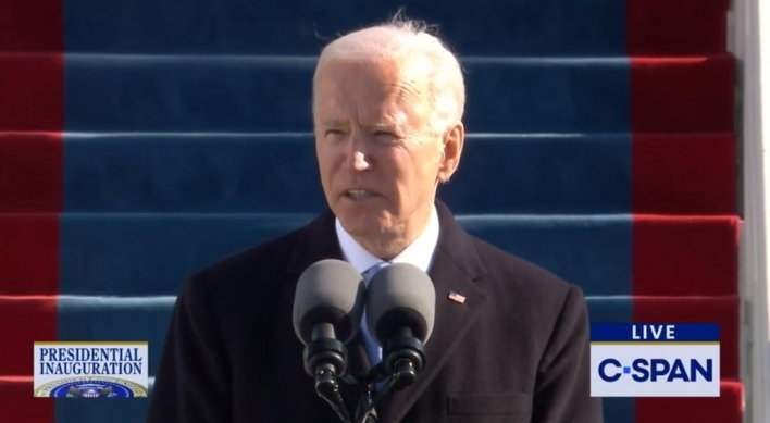 Biden says will 'repair alliance,' lead world by power of example