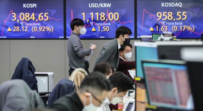 Seoul stocks open higher on Wall Street rallies