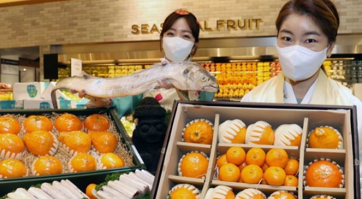 Shinsegae Department Store logs best Lunar New Year gift sales