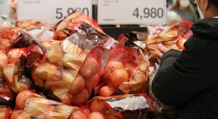 S. Korea's imports of onions more than quadruple on weak output