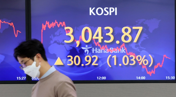 Seoul stocks up 1% on eased inflation woes