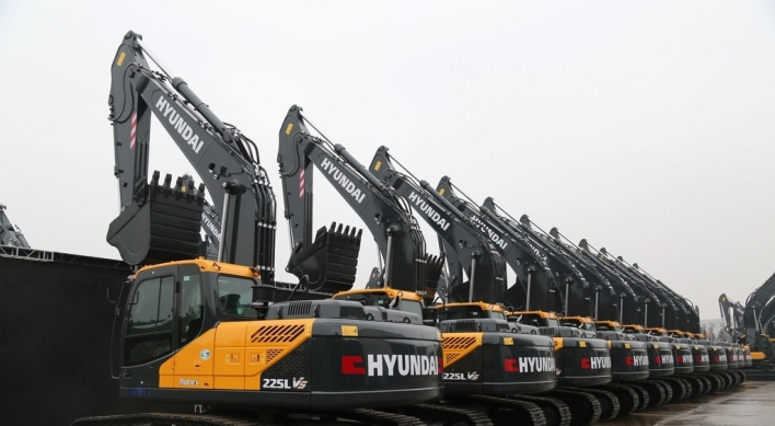 Hyundai Construction Equipment wins W250b in orders from China