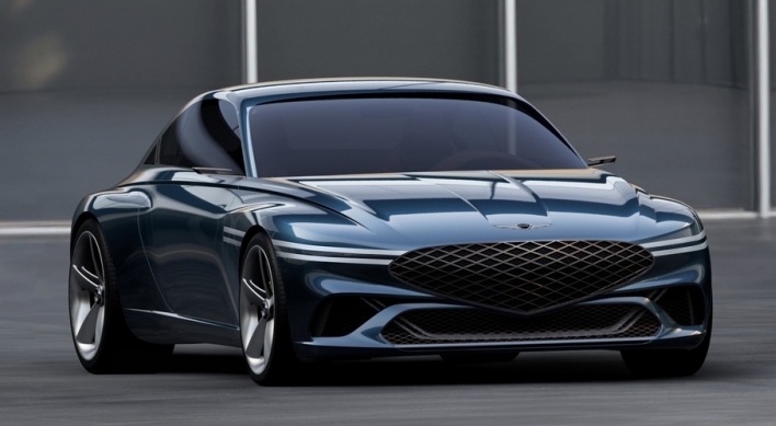 Genesis showcases luxury EV concept coupe