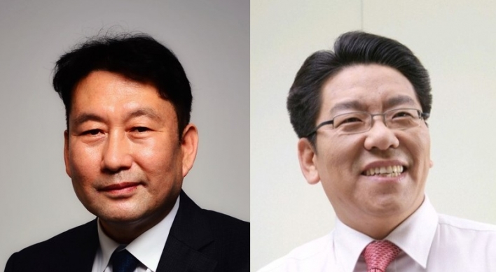 New CEOs take over at Korea Herald, Herald Corp.