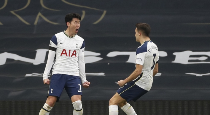 Tottenham's Son Heung-min ties Premier League career high with 14th goal of season