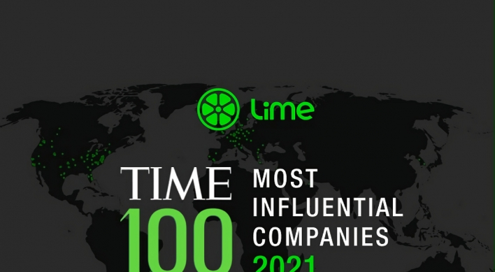 Lime makes Time’s list of 100 most influential companies