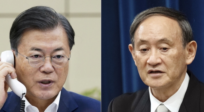 Moon’s reconciliatory message delivered to Suga