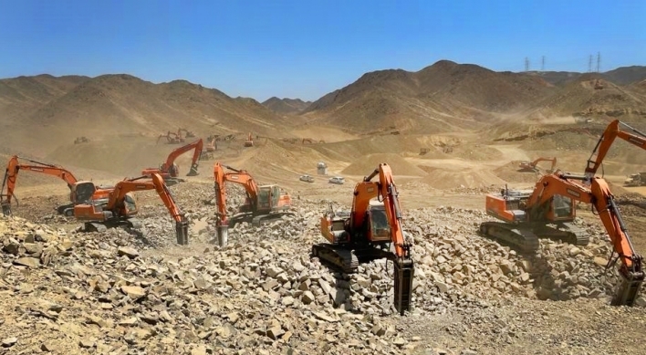 Doosan Infracore wins orders for 75 excavators from Saudi Arabia