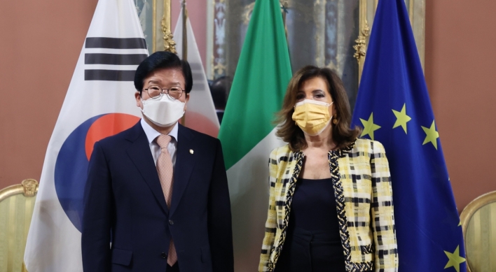 Assembly speaker urges Italy to include Korea in COVID ‘Green Pass’ travel list