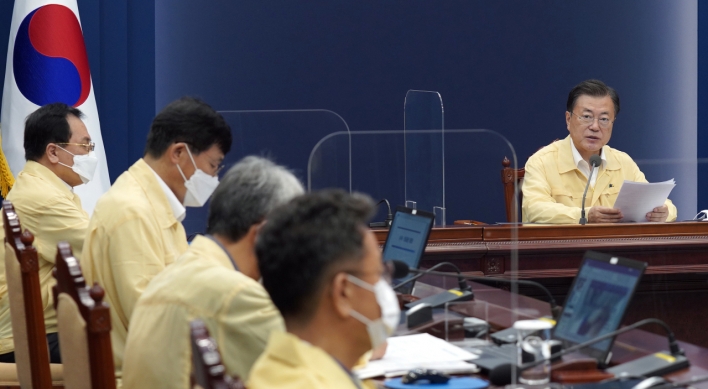 Moon vows more support for coronavirus-hit small businesses