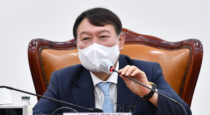 [Newsmaker] Ex-Prosecutor General Yoon hustles to bolster support from main opposition after party entry