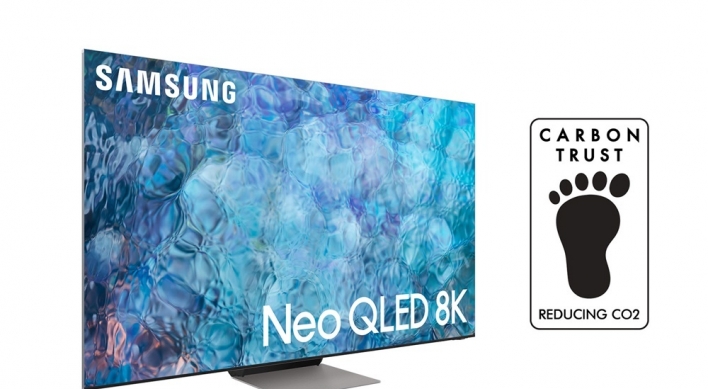 Samsung’s QLED TVs receives carbon foot print certification