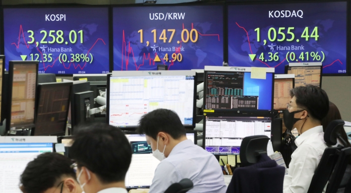 Seoul stocks open lower on US jobs data