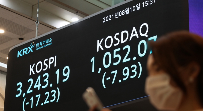 Seoul stocks down for 4th session amid virus concerns, profit-taking