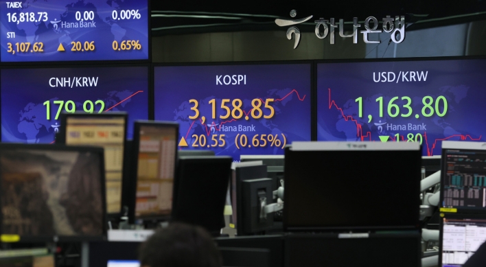 Seoul stocks slightly up ahead of Fed chair's speech