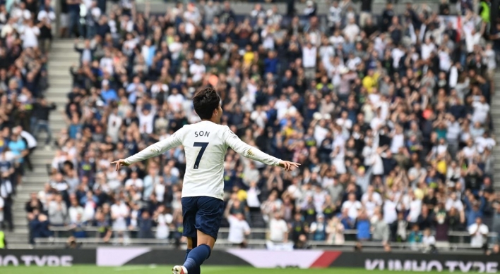 Tottenham's Son Heung-min quells injury concerns with 2nd goal of season