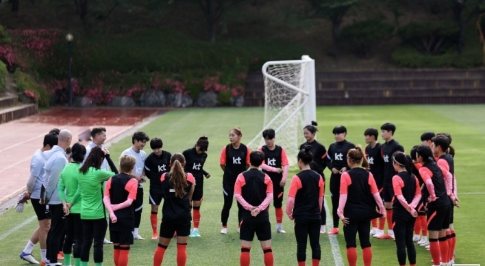 Nat'l women's football roster announced for Asian Cup qualifiers