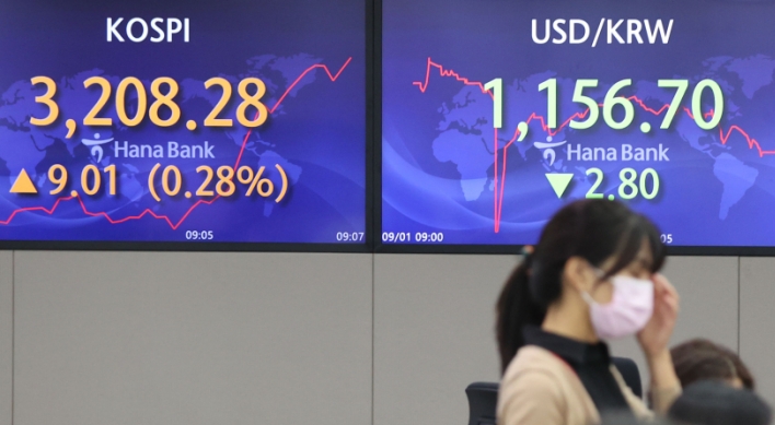Seoul stocks open nearly flat on Wall Street losses
