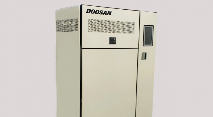 Doosan unveils industry’s most efficient fuel cells for homes, buildings