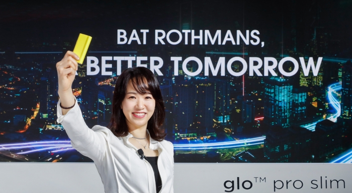 BAT unveils glo pro slim in Korea