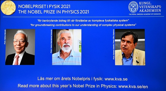 Nobel Physics Prize to two climate experts and Italian theorist