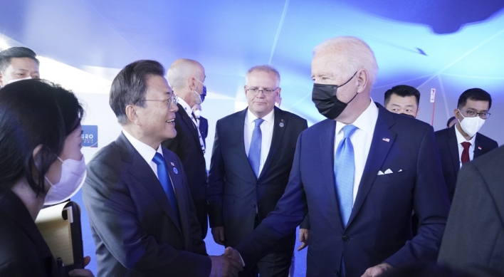 Moon tells Biden about his offer of papal visit to North Korea