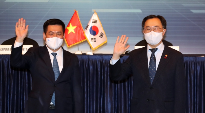 Korea, Vietnam agree to enhance ties on trade, development projects